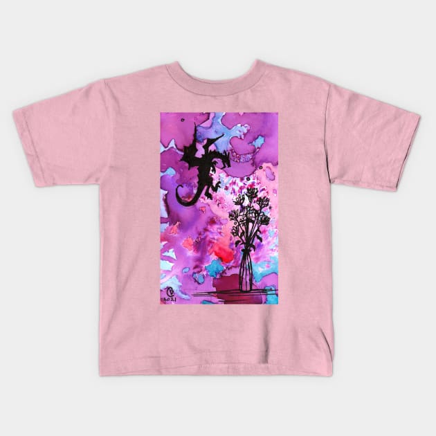 Tiny Dragon Kids T-Shirt by Reel Fun Studios